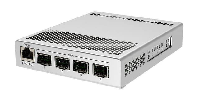 Διακόπτης MIKROTIK Θύρες PoE 1 (CRS305-1G-4S+IN)