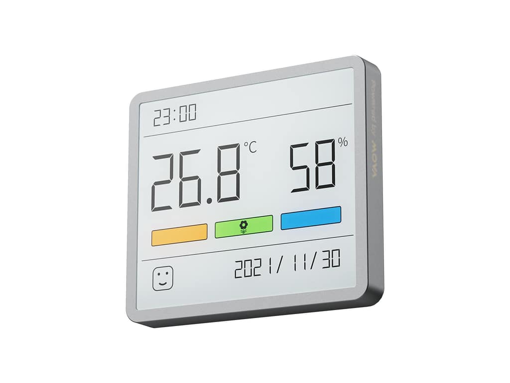HYGROMETER/THERMOMETER/CLOCK/MTHM01 MOVA