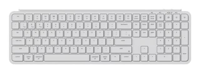 ΑΣΥΡΜΑΤΟ ΠΛΗΚΤΡΟΛΑΒΟ B6 PRO/ΕΛΕΥΘΕΡΟ ΛΕΥΚΟ B6P-K8 KEYCHRON