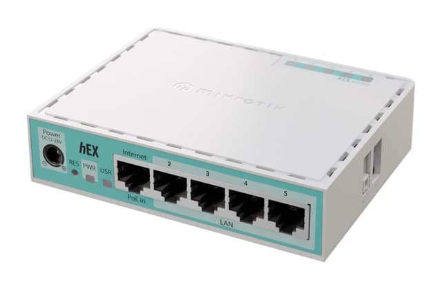 ΔΙΑΚΟΠΤΗΣ ΡΟΤΕΡ 10/100/1000M 5ΘΥΡΩΝ HEX/E50UG MIKROTIK