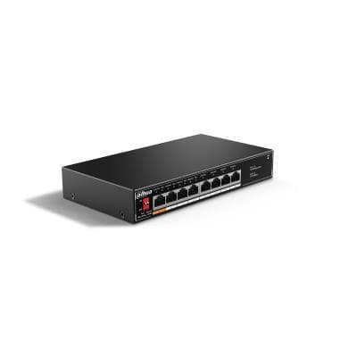 Switch DAHUA Desktop/πεδίο, 8x10Base-T / 100Base-TX, PoE ports 4, 60 Watts (SF1008LP)