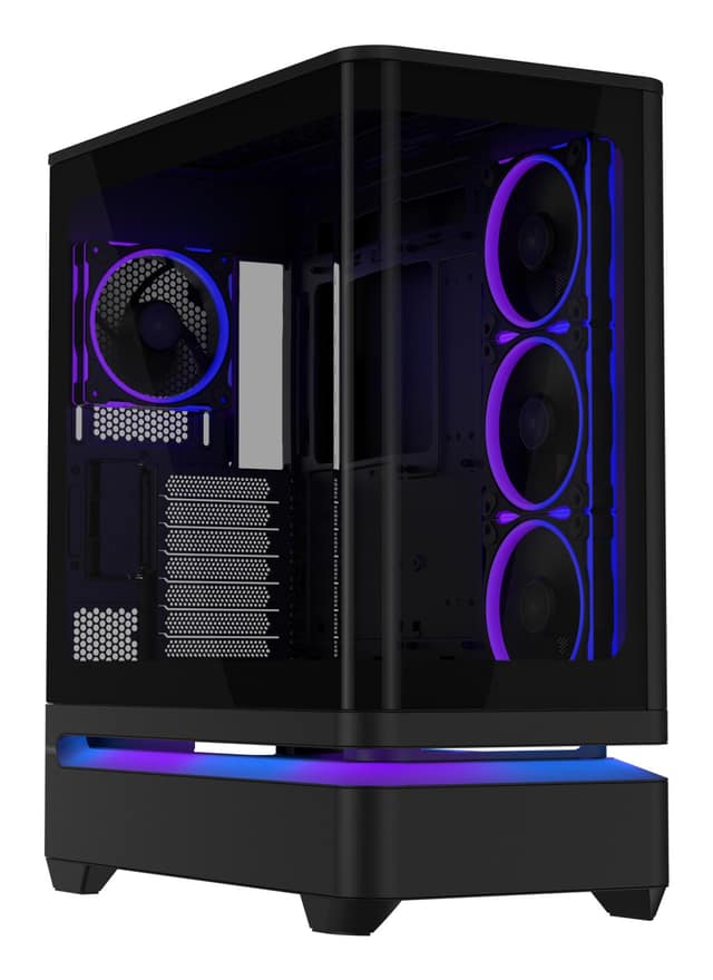 Κουτί ASUS ATX/micro ATX/Mini-ITX, Μαύρο, PC, PRIME AP304 TG ARGB BLACK (90DC0110-B19000)