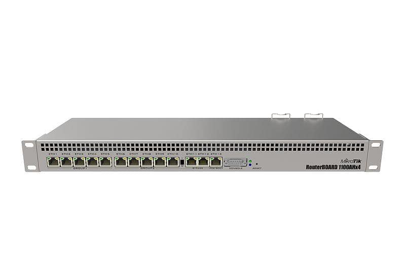 ΔΙΚΤΥΑΚΟΣ ΡΟΥΤΕΡ 10/100/1000M 13ΘΥΡΩΝ/RB1100X4 MIKROTIK