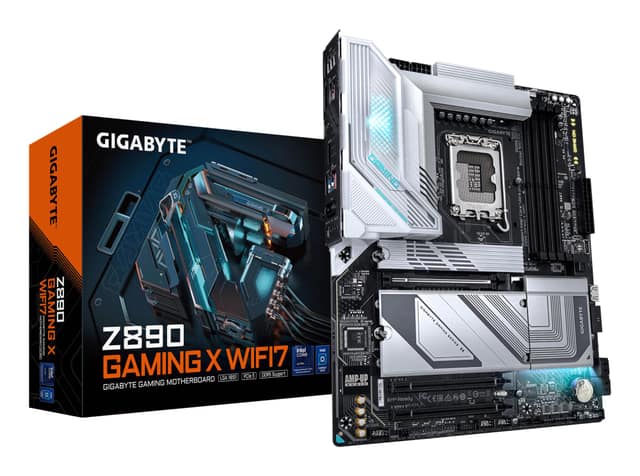 Μητρική πλακέτα GIGABYTE GIGABYTE Z890 GAMING X WIFI7, Intel Z890, LGA 1851 (Socket V1), ATX, RAM DDR5-SDRAM, 4xΘέσεις, Wi-Fi Ναι, Bluetooth Ναι (Z890GAMINGXWIFI71.1)