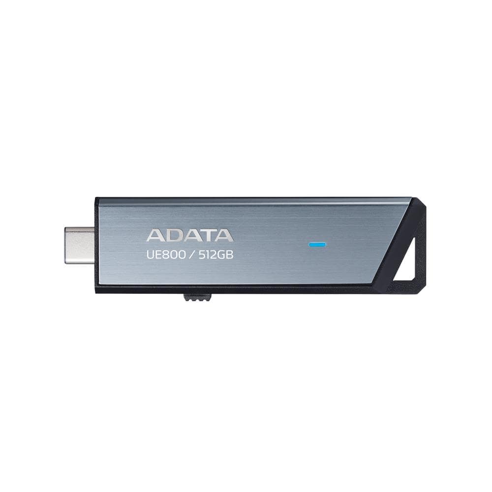 ΜΝΗΜΗ FLASH USB-C 512GB/ΑΡΓΥΡΟΣ AELI-UE800-512G-CSG ADATA