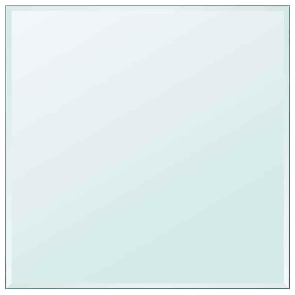VidaXL Επιφάνεια Τραπεζιού Τετράγωνη 700 x 700 χιλ. από Ψημένο Γυαλί