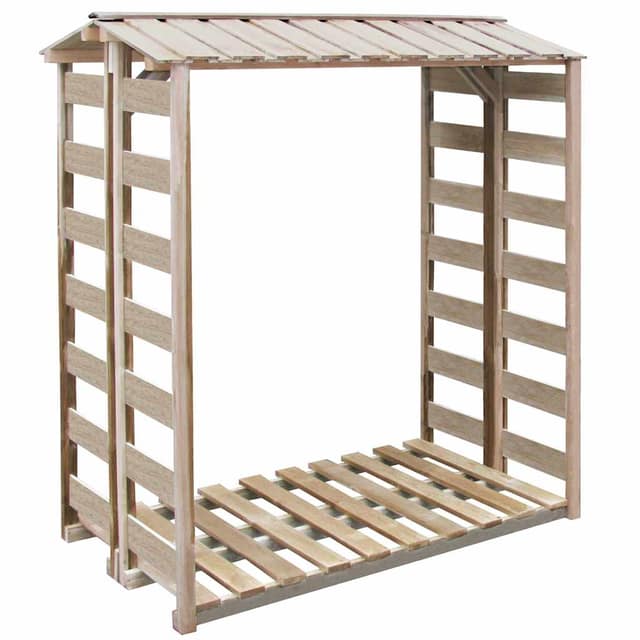 VidaXL Υπόστεγο Αποθήκευσης Καυσόξυλων 150x90x176 εκ. Εμποτισμ. Πεύκο