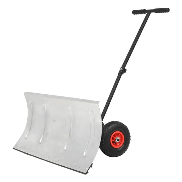 VidaXL Φτυάρι Χιονιού με Ρόδες 100 x 44 εκ.