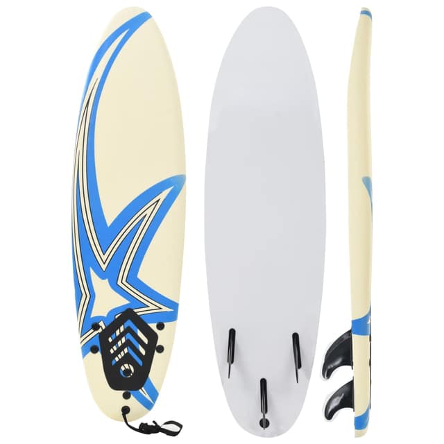 VidaXL Σανίδα Surf «Αστέρι» 170 εκ.
