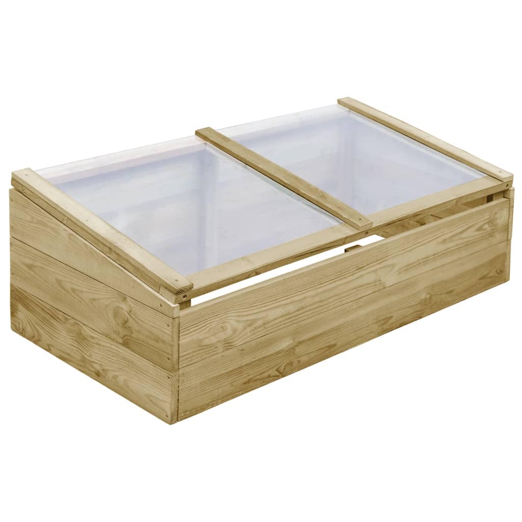 VidaXL Θερμοκήπιο - Σπορείο 100 x 50 x 35 εκ. Εμποτισμένο Ξύλο Πεύκου