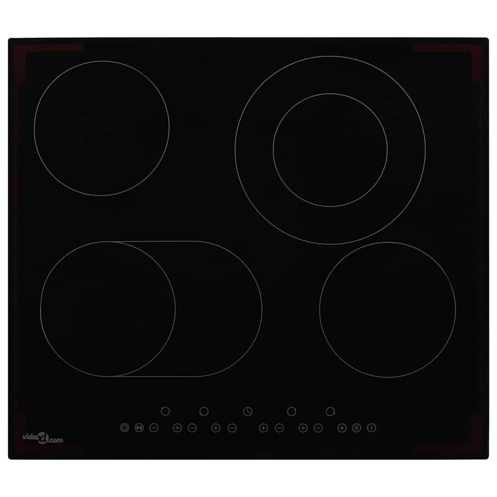 VidaXL Εστία Κεραμική με 4 Εστίες και Πλήκτρα Αφής 6600 W