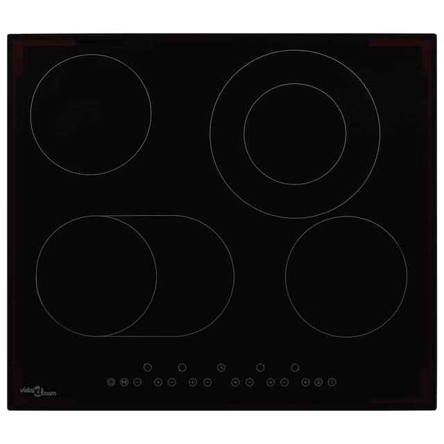 VidaXL Εστία Κεραμική με 4 Εστίες και Πλήκτρα Αφής 6600 W