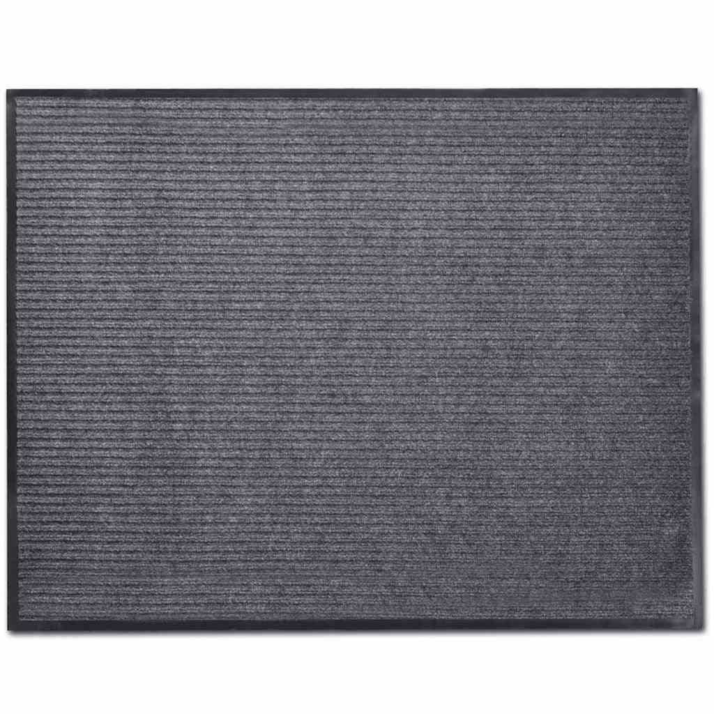 VidaXL Πατάκι Πόρτας Γκρι 120 x 180 εκ. από PVC