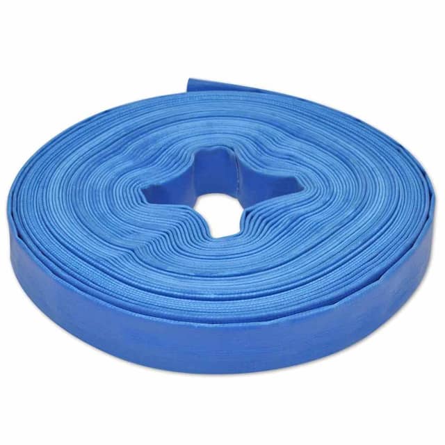VidaXL Μάνικα Νερού Πλακέ 25 μ. 1" από PVC