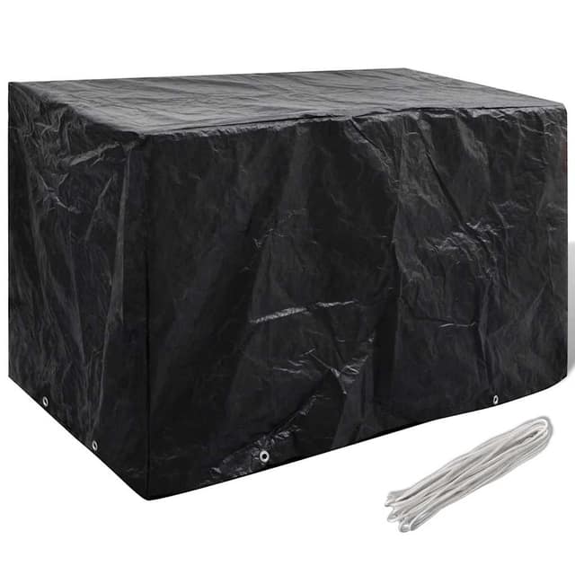 VidaXL Κάλυμμα Επίπλων Κήπου με 8 Κρίκους 140 x 70 x 90 εκ.