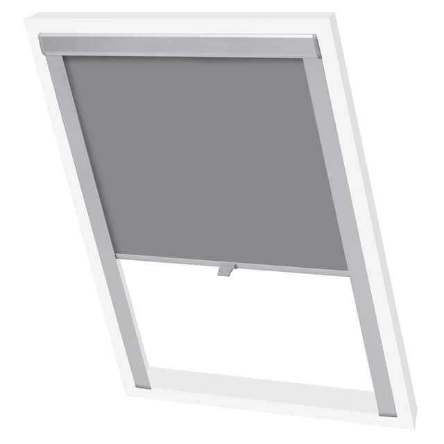 VidaXL Στόρι Ρόλερ Συσκότισης (Blackout) Γκρι M08/308 GGL και GGU