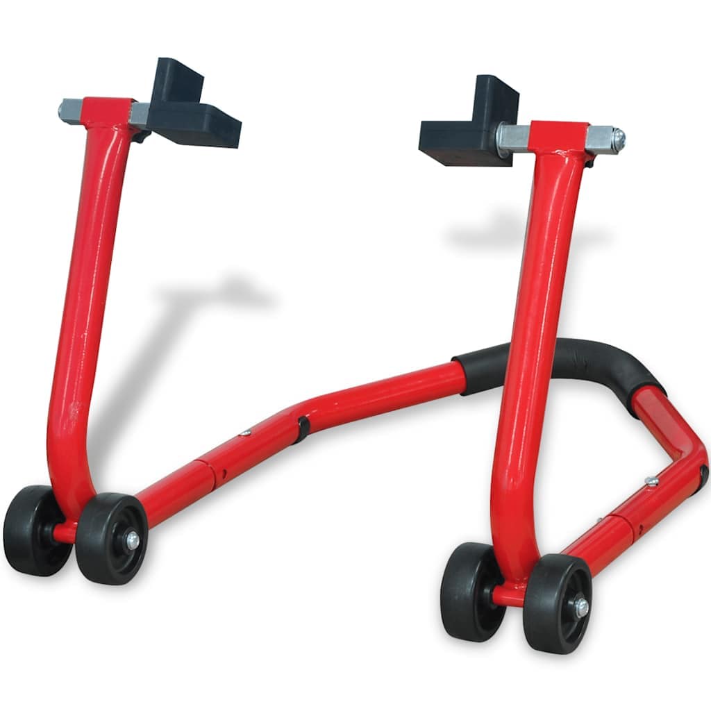 VidaXL Paddock Stand Πίσω Τροχού Μοτοσυκλέτας Κόκκινο