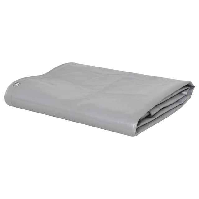 VidaXL Μουσαμάς Γκρι 1,5 x 20 μ. 650 γρ./μ.²