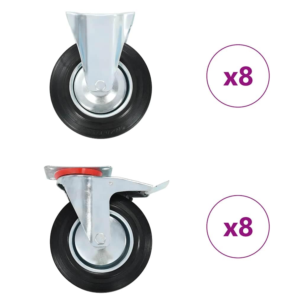 VidaXL Ρόδες 16 τεμ. 200 χιλ.