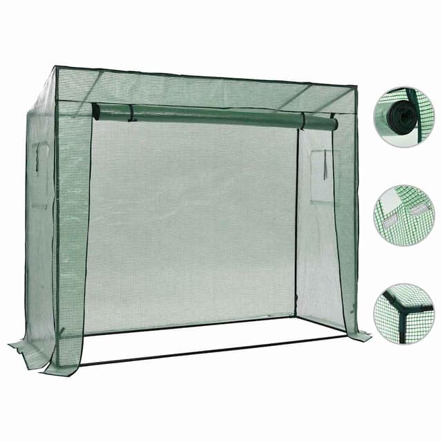 VidaXL Θερμοκήπιο Walk-in 200 x 80 x 173 εκ.