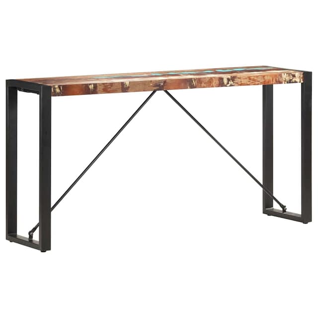 VidaXL Τραπέζι Κονσόλα 150 x 35 x 76 εκ. από Μασίφ Ανακυκλωμένο Ξύλο