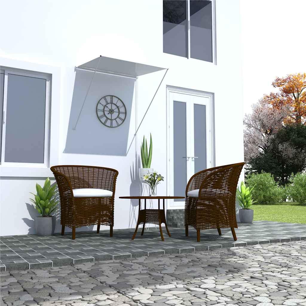 VidaXL Τέντα Συρόμενη Κρεμ 100 x 150 εκ.