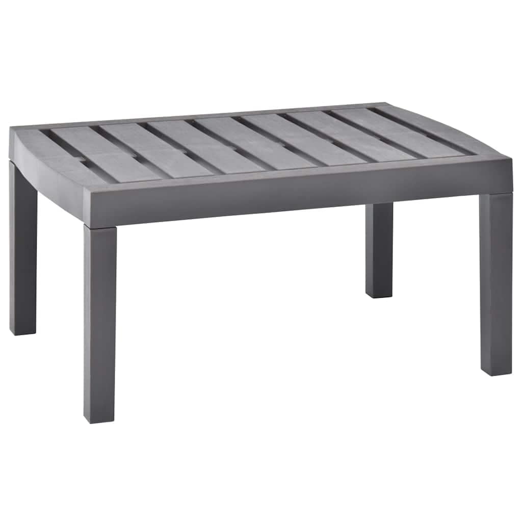 VidaXL Τραπέζι Κήπου Μόκα 78 x 55 x 38 εκ. Πλαστικό