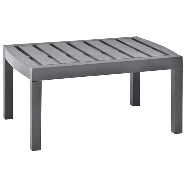 VidaXL Τραπέζι Κήπου Μόκα 78 x 55 x 38 εκ. Πλαστικό