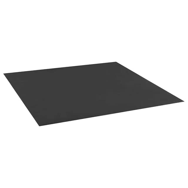 VidaXL Κάλυμμα Δαπέδου Αμμοδόχου Μαύρο 120 x 110 εκ.