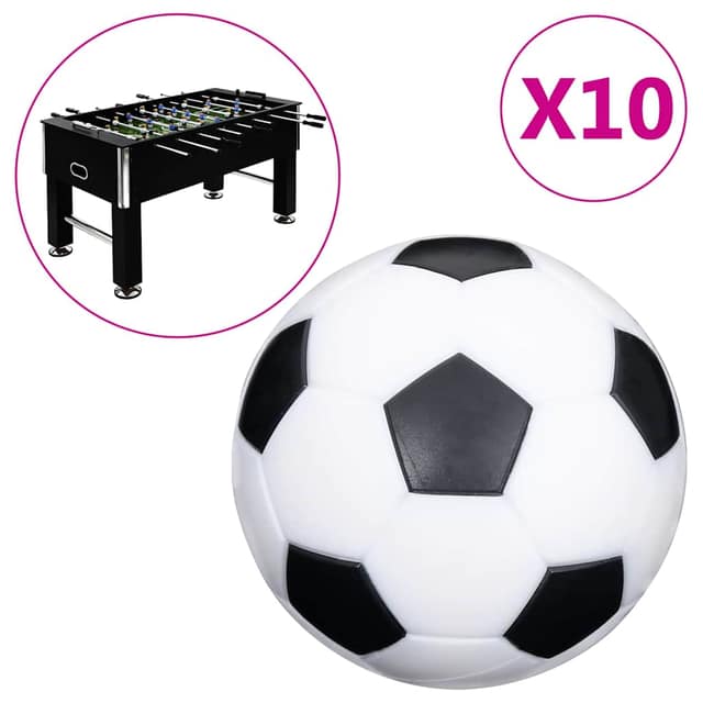 VidaXL Μπάλες για Ποδοσφαιράκι 10 τεμ. 32 χιλ. από ABS