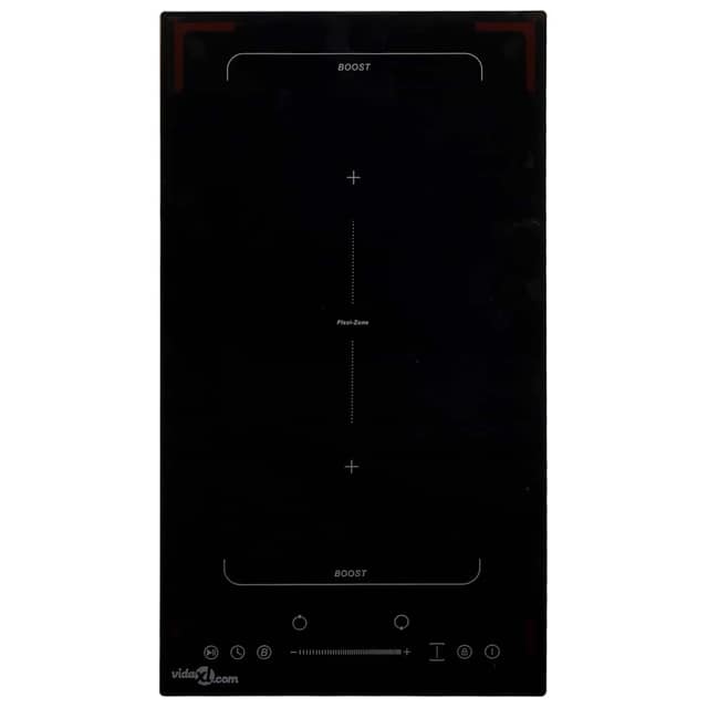 VidaXL Εστία Επαγωγική με 2 Ευέλικτες Ζώνες και Πλήκτρα Αφής 3500 W