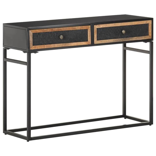 VidaXL Τραπέζι Κονσόλα 100 x 35 x 75 εκ. από Μασίφ Ξύλο Μάνγκο