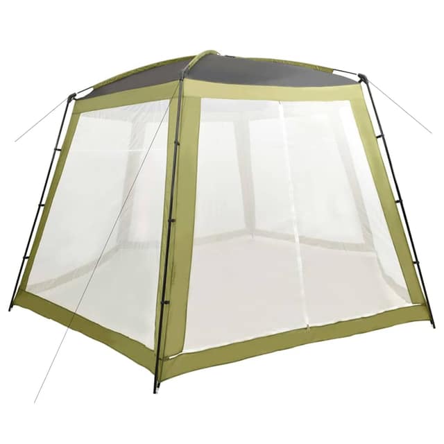 VidaXL Σκίαστρο Πισίνας Πράσινο 500 x 433 x 250 εκ. Υφασμάτινο