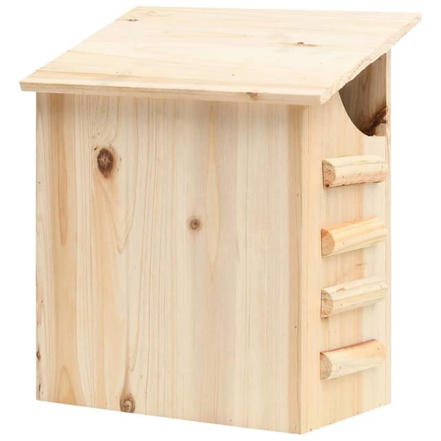 VidaXL Σπίτι Νυχτερίδων 30 x 20 x 38 εκ. από Μασίφ Ξύλο Ελάτης