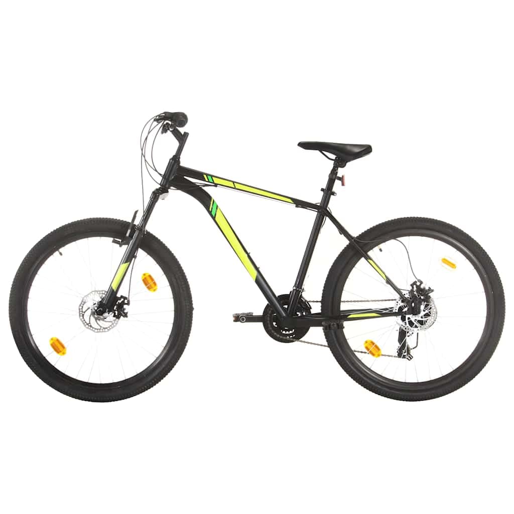 VidaXL Ποδήλατο Mountain 27,5'' Μαύρο με 21 Ταχύτητες 50 εκ.