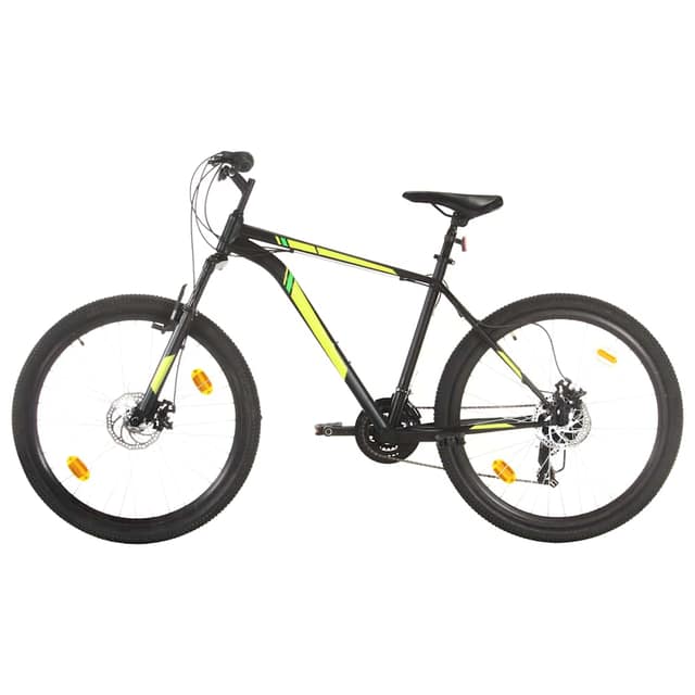 VidaXL Ποδήλατο Mountain 27,5'' Μαύρο με 21 Ταχύτητες 50 εκ.