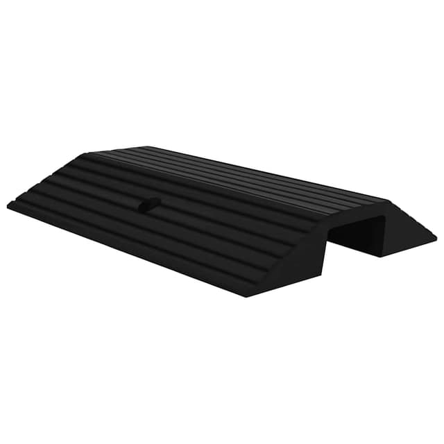 VidaXL Γεφυρωτή Ράμπα Πεζοδρομίου / Πόρτας 49x40x8 εκ. από Καουτσούκ