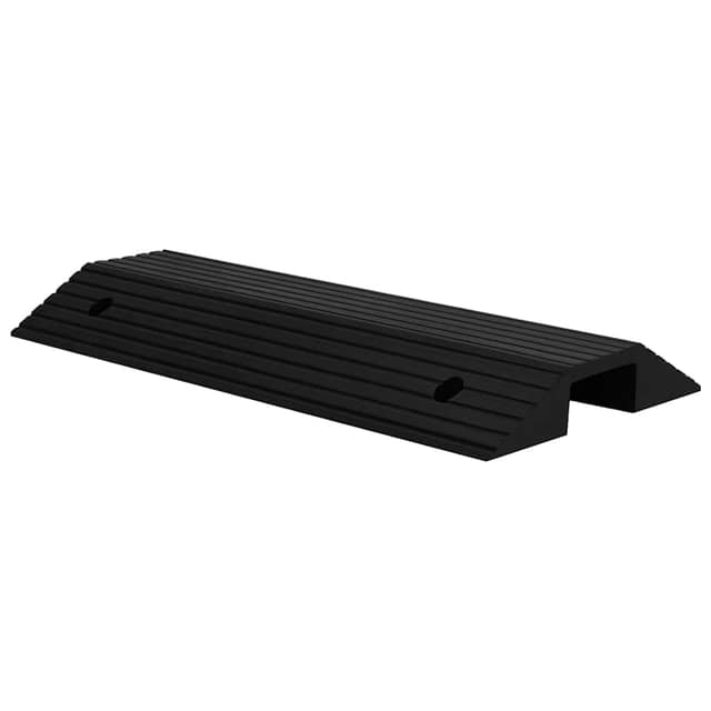VidaXL Γεφυρωτή Ράμπα Πεζοδρομίου/Πόρτας 80 x 40 x 8 εκ. από Καουτσούκ