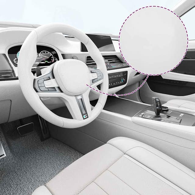 VidaXL Μεμβράνες Αυτοκινήτου 4D 2 τεμ. Λευκές 100x150 εκ. & 50x150 εκ.