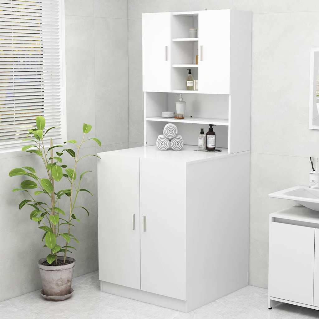 VidaXL Ντουλάπι Πλυντηρίου Λευκό 70,5 x 25,5 x 90 εκ.