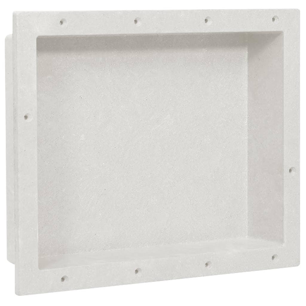 VidaXL Ράφι Ντουζιέρας Λευκό Ματ 41 x 51 x 10 εκ.