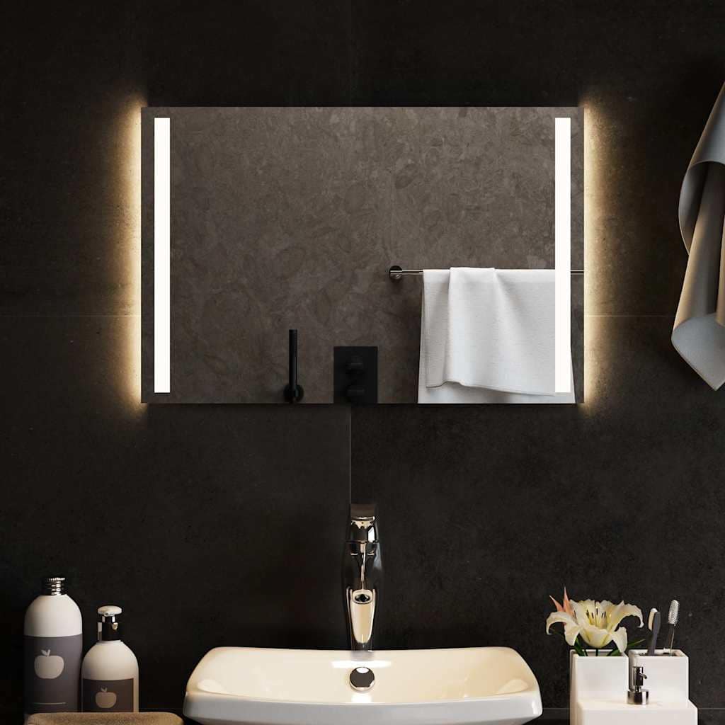 VidaXL Καθρέφτης Μπάνιου με LED 60x40 εκ.