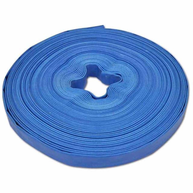 VidaXL Πλακέ Μάνικα Νερού 100 μ. 1" PVC