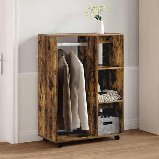 VidaXL Ντουλάπα Καπνιστή Δρυς 80 x 40 x 11 εκ. από Επεξεργασμένο Ξύλο