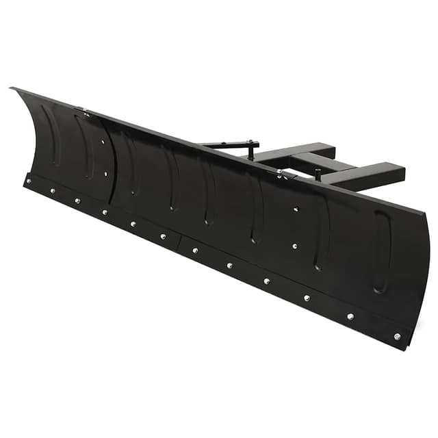 VidaXL Εκχιονιστικό για Περονοφόρο Μαύρο 200 x 48 εκ.