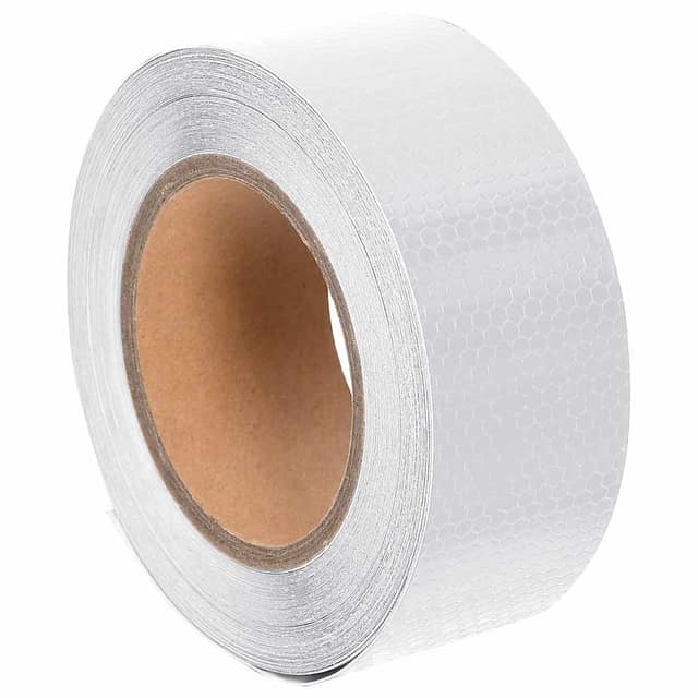 VidaXL Ταινία Ανακλαστική Λευκή 5 εκ. x 20 μ. από PVC