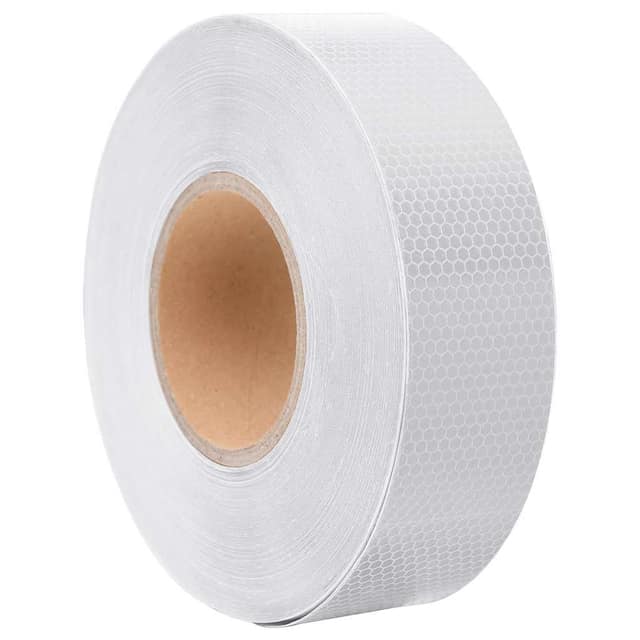 VidaXL Ταινία Ανακλαστική Λευκή 5 εκ. x 50 μ. από PVC