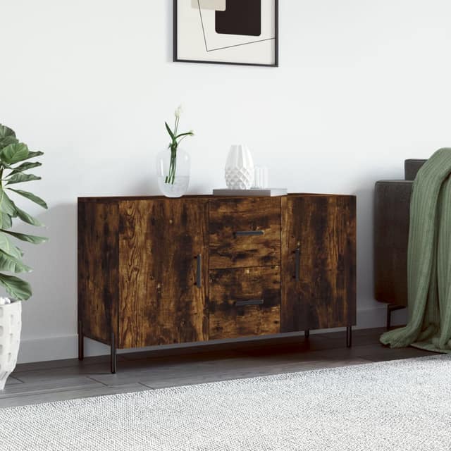 VidaXL Μπουφές Καπνιστή Δρυς 100 x 36 x 60 εκ. Επεξεργασμένο Ξύλο