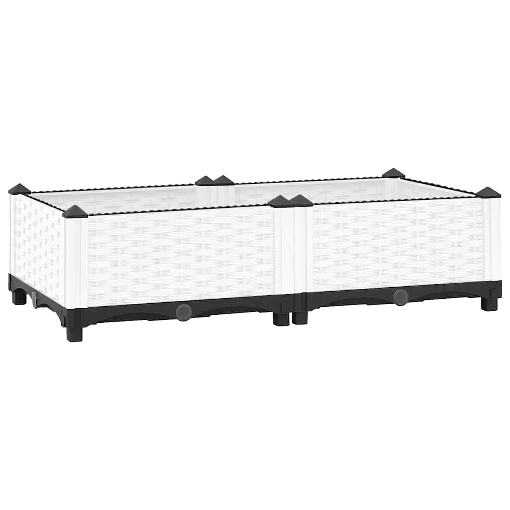 VidaXL Ζαρντινιέρα 80 x 40 x 23 εκ. από Πολυπροπυλένιο