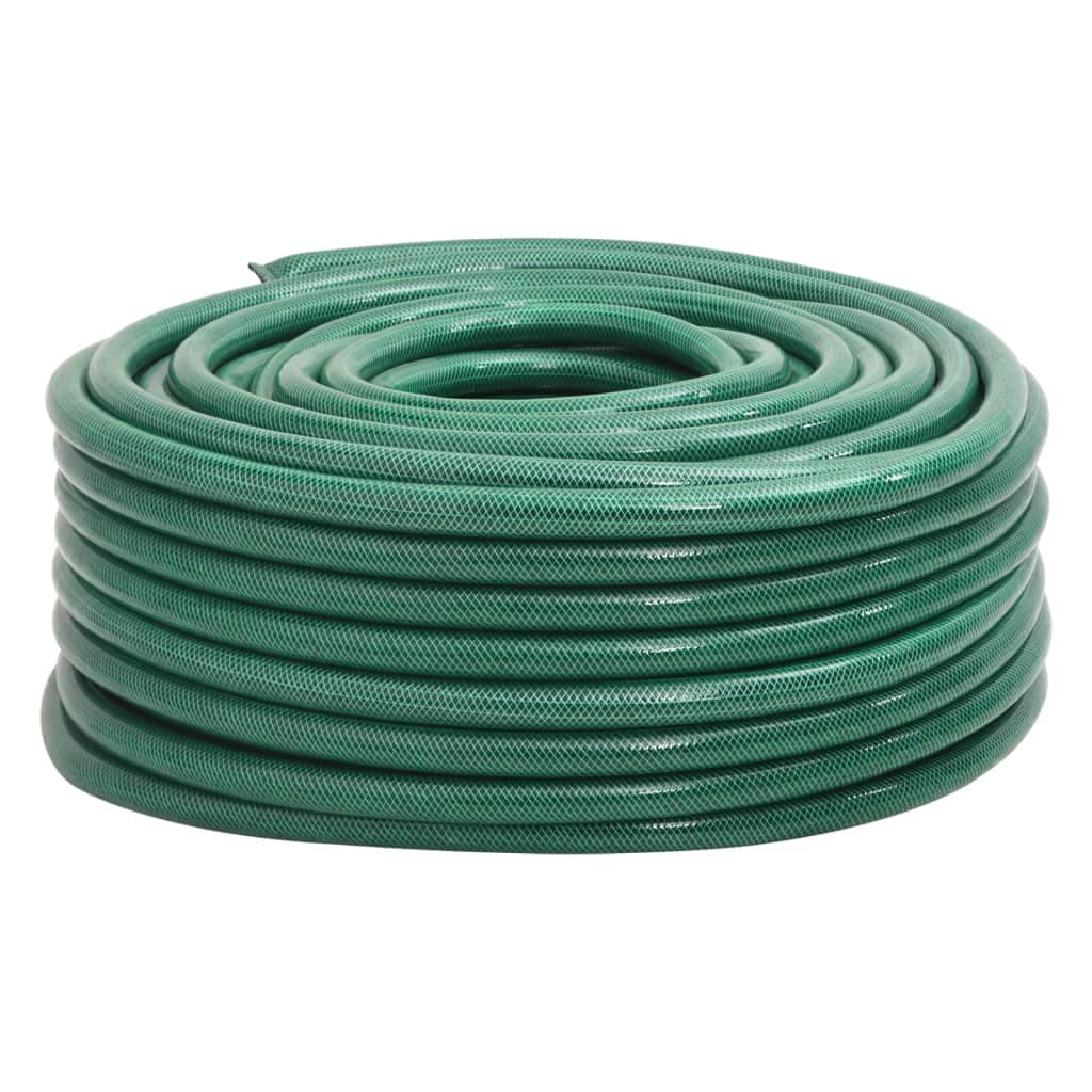 VidaXL Εύκαμπτος Σωλήνας Κήπου Πράσινος 10 μ./1" από PVC